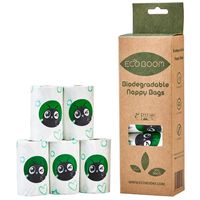 Eco Boom 100 Nappy Bags - Biodegradable